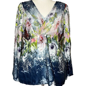 Sundance Floral Multicolor Blouse
